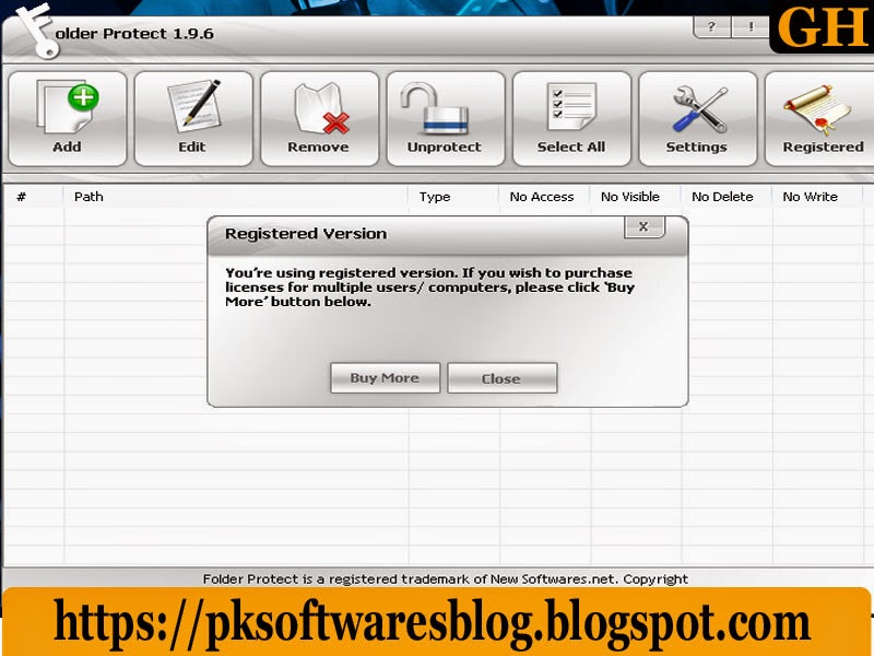 folder protect software